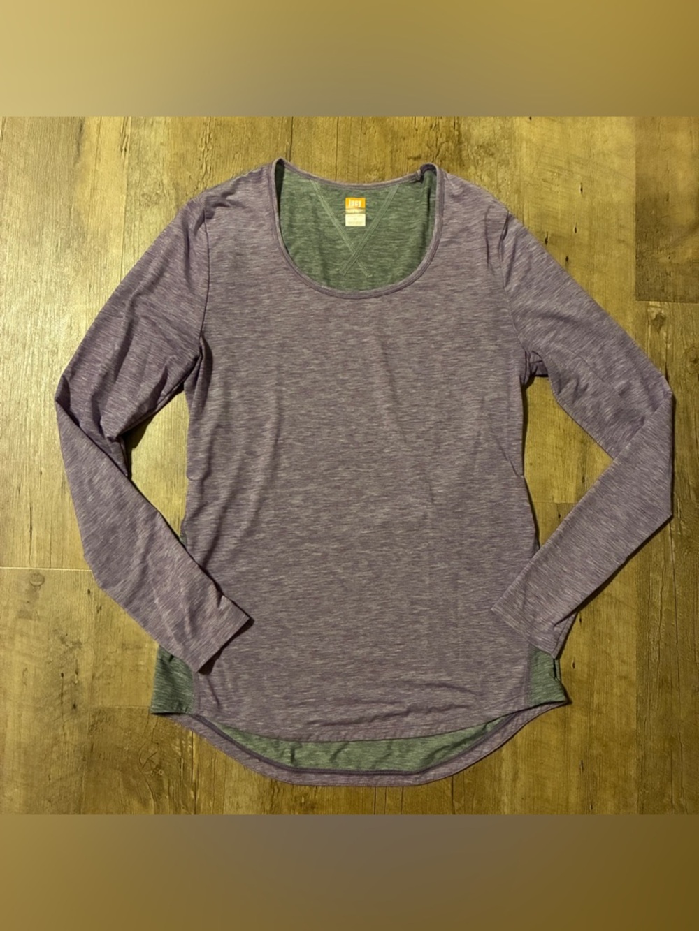 Lucy (Lucy Tech) Purple Heather Long Sleeve Tee